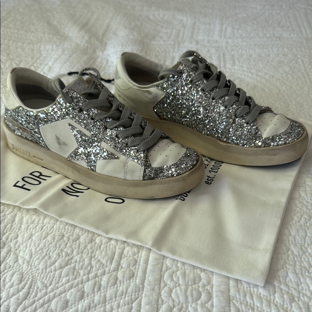 Golden Goose Glitter Stardan Sneakers